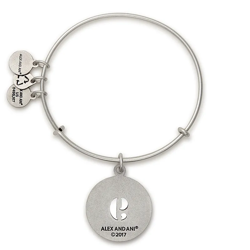 Number 9 Charm Bangle Bracelet