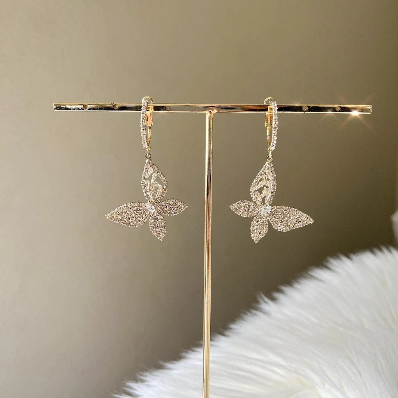 Papillion Butterfly Drop Earrings