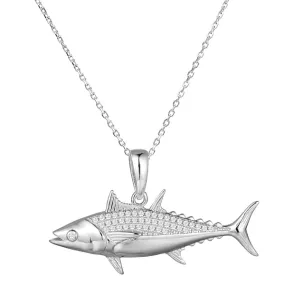 Pavé Tuna Pendant