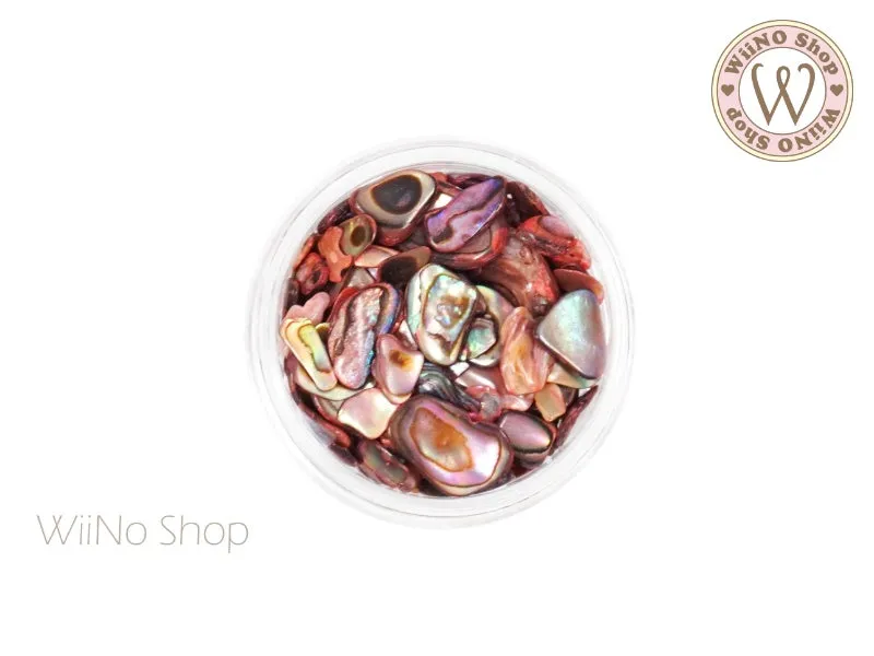 Peach Abalone Shell Natural Gemstones