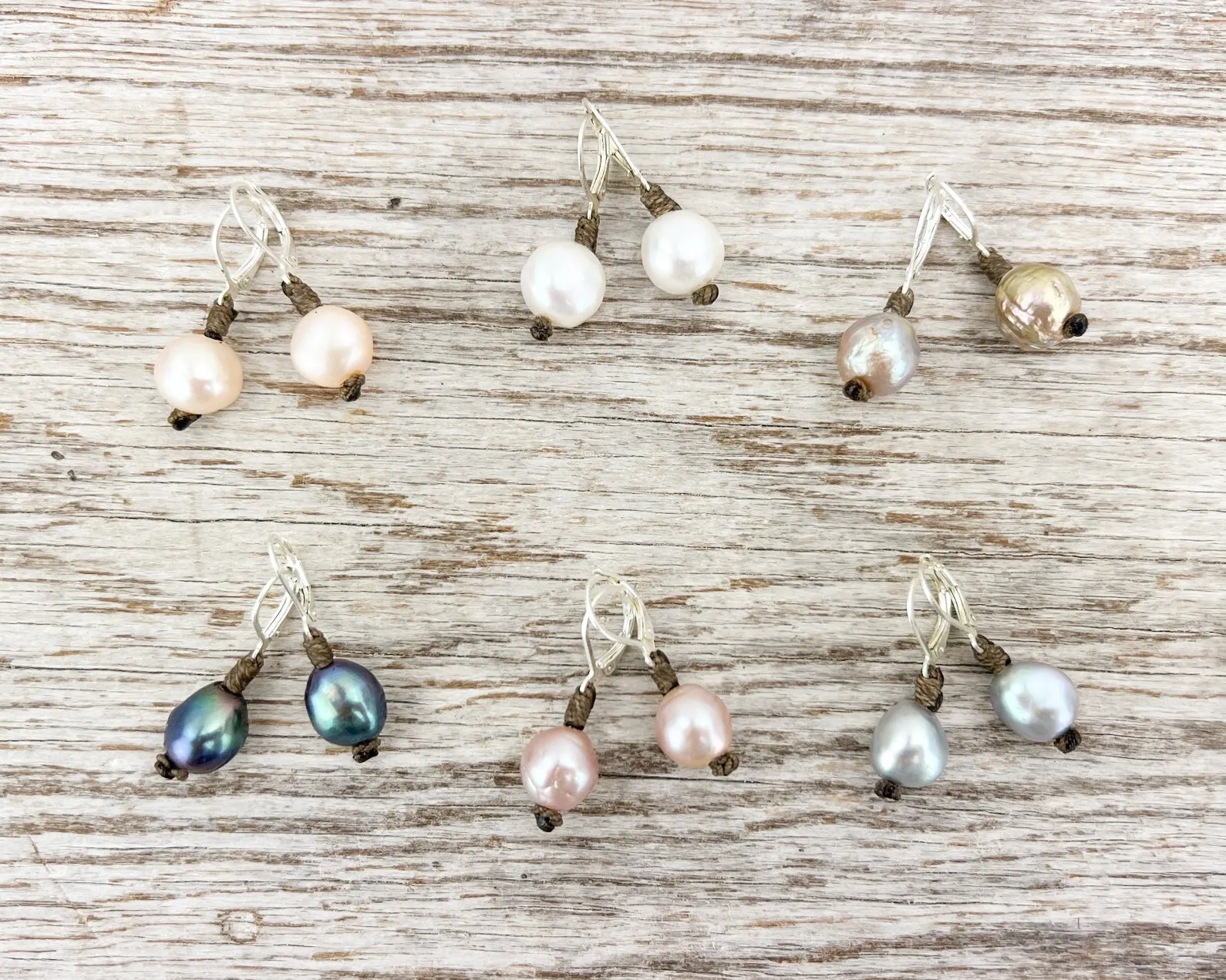 Pearl Single Drop Earrings