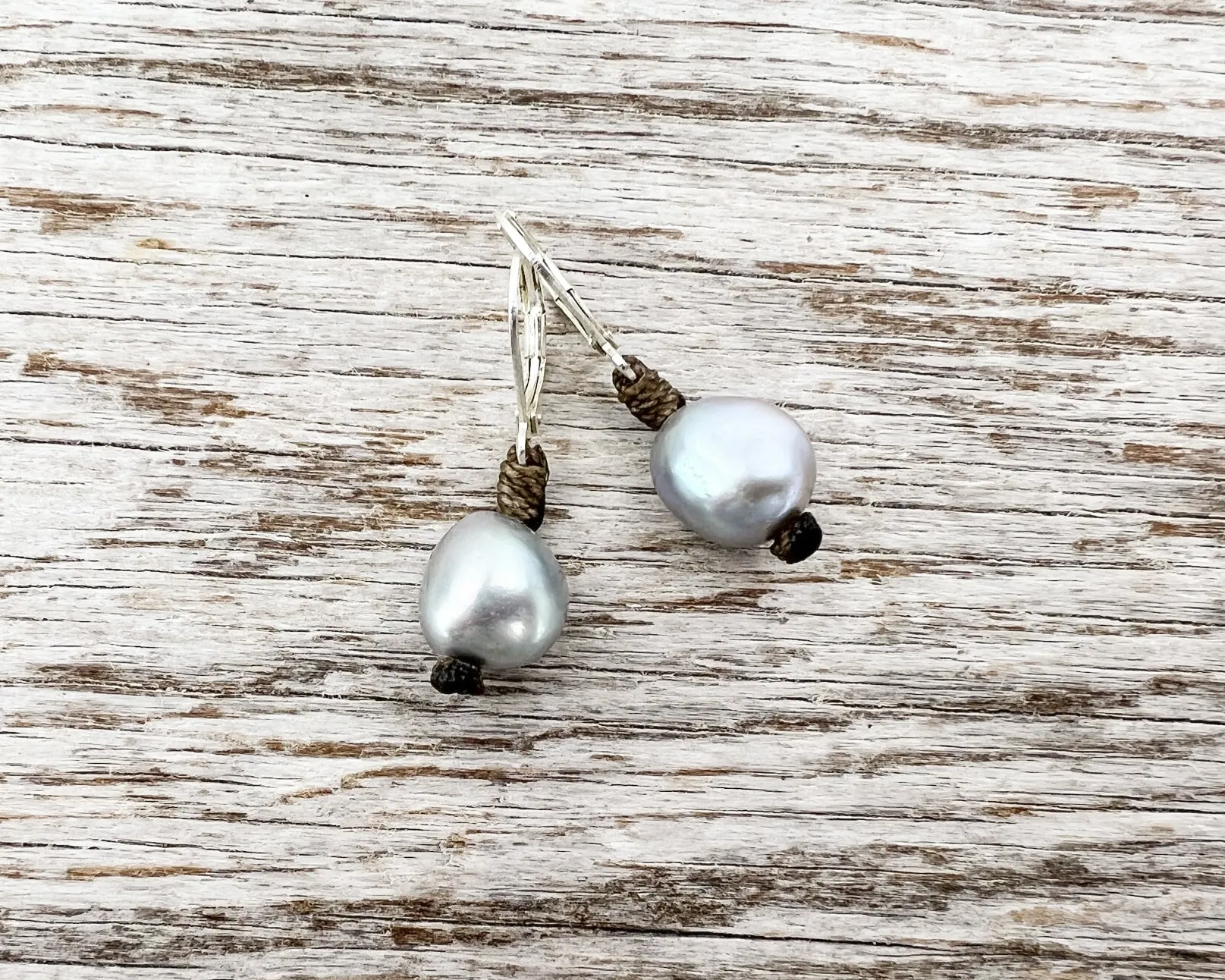 Pearl Single Drop Earrings