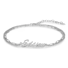 Personalized Nameplate Bracelets For Women