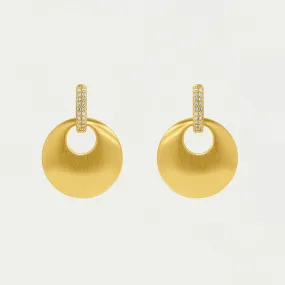 Petit Pavé Drop Earrings