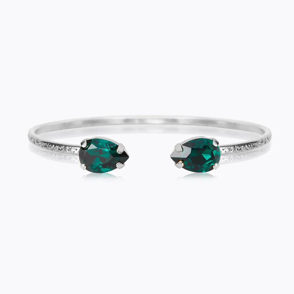 Petite Drop Bracelet / Emerald