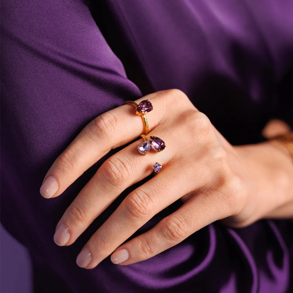 Petite Drop Ring / Iris