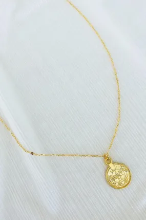 Santorini Coin Choker