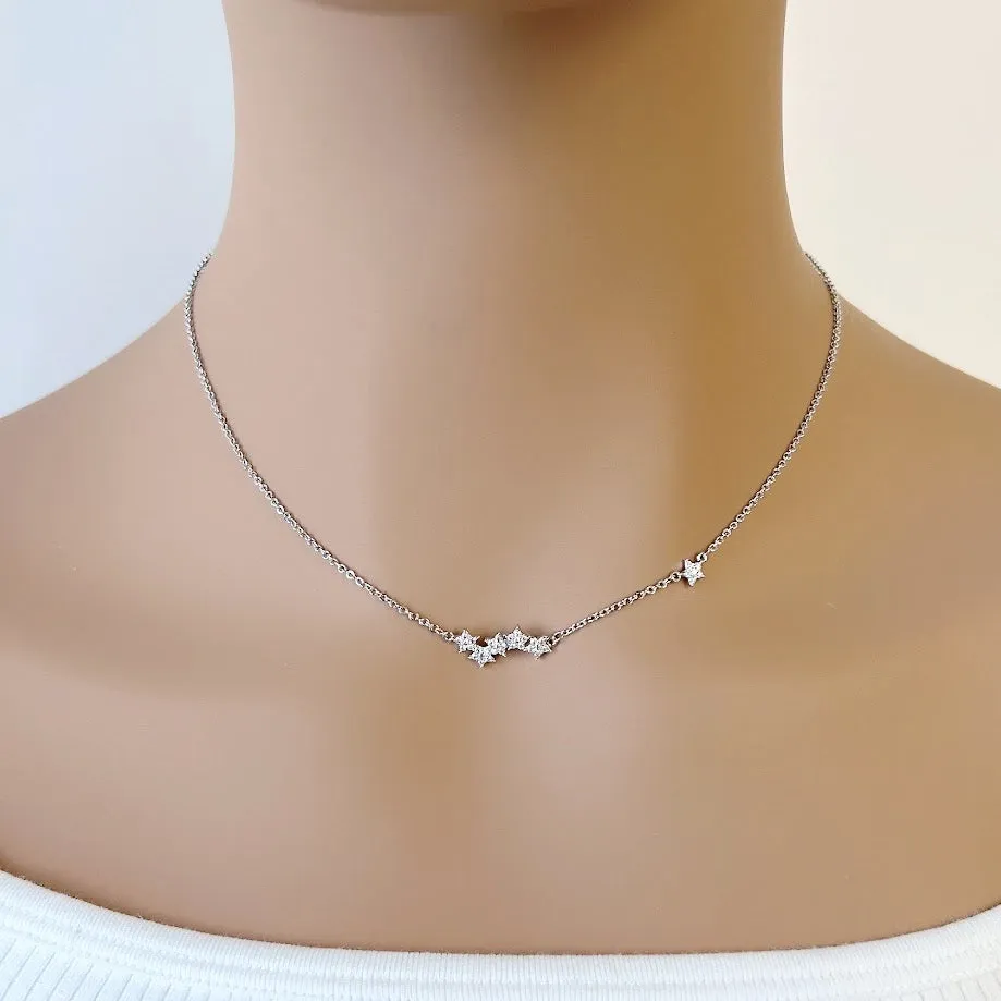 Star Cubic Zirconia Necklace