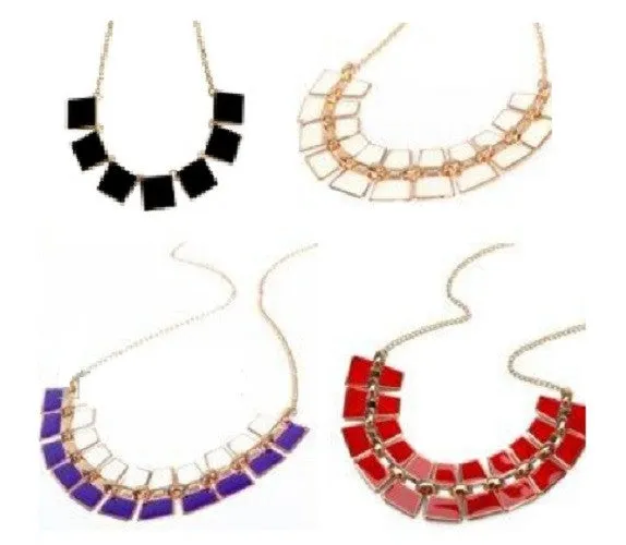 Statement Bib Choker Necklace