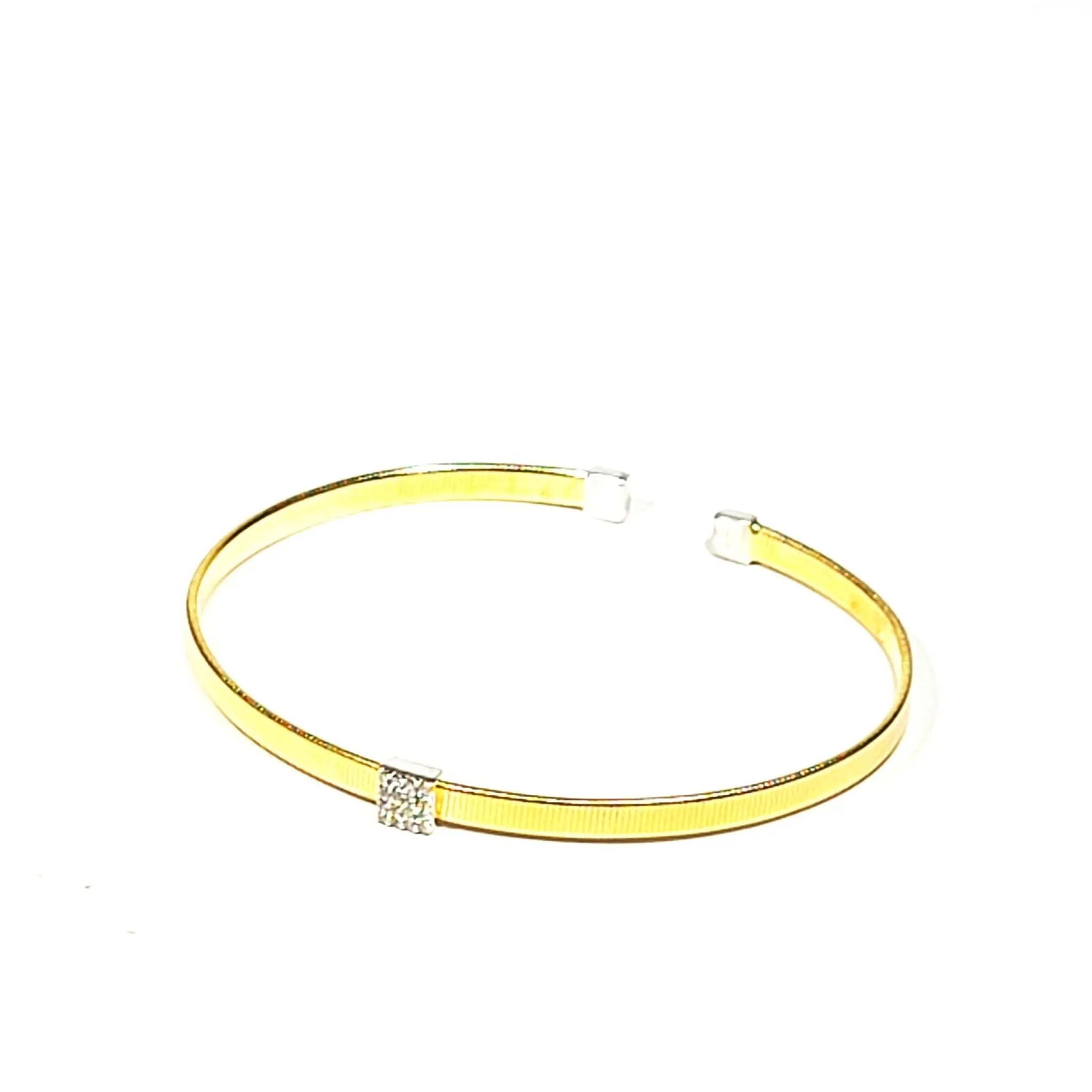 Sterling Ribbon Bangle