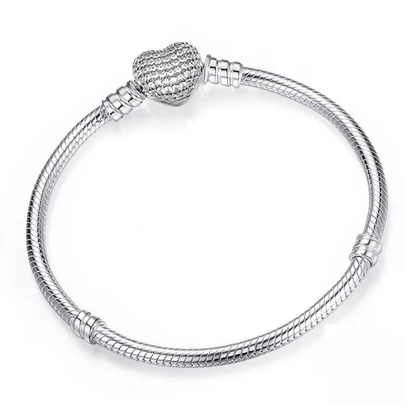 Sterling Silver Basic T-Bar Bracelets