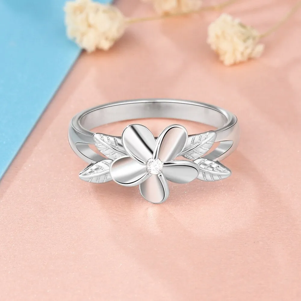 Trendy Flower Shaped Rings For Women