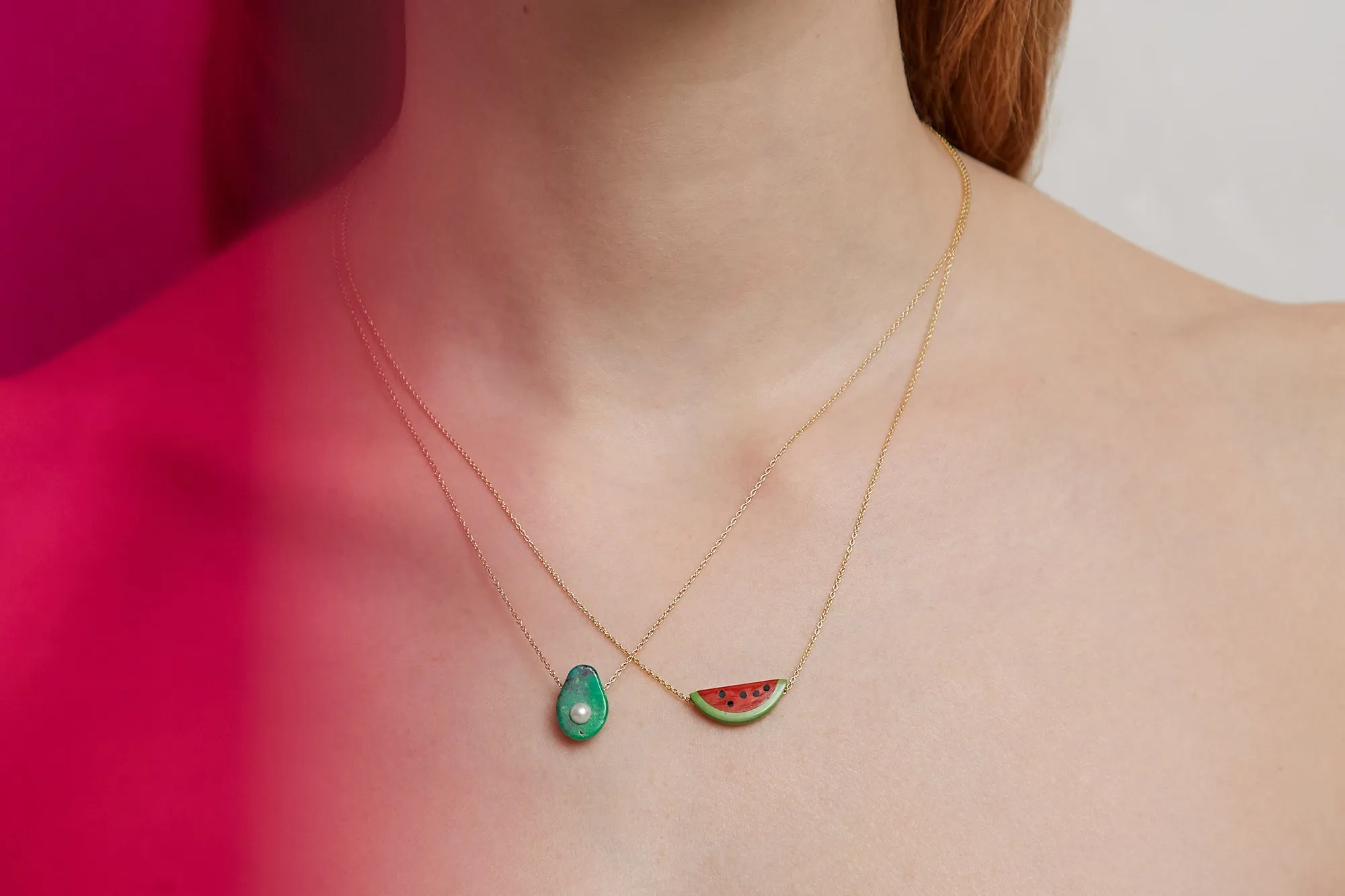 WATERMELON NECKLACE