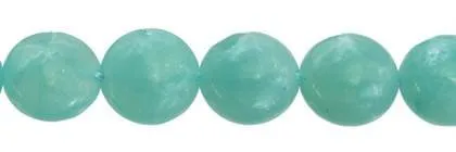 Wholesale Amazonite Bead Coin Circular Shape Gemstones 8-12mm