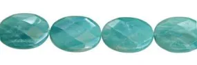 Wholesale Amazonite Bead Oval Shape Faceted Gemstones 9-35mm