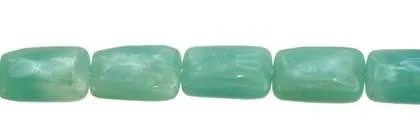 Wholesale Amazonite Bead Rectangle Shape Gemstones 12-18mm