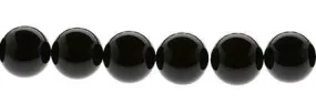 Wholesale Black Agate Bead Ball Round Shape Gemstones 2-20mm