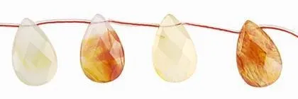 Wholesale Red Agate Natural Color Tear Drop Pear Shape Faceted Gemstones 9-30mm