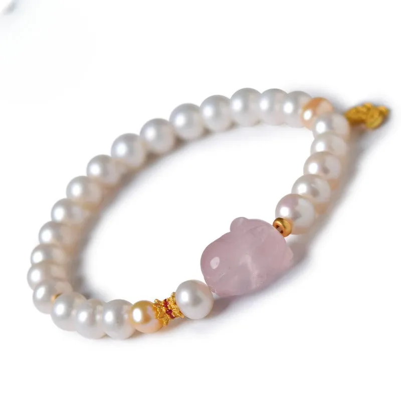 Women's pearl bracelets