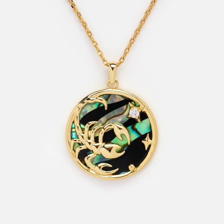 Zodiac Pendant Necklace